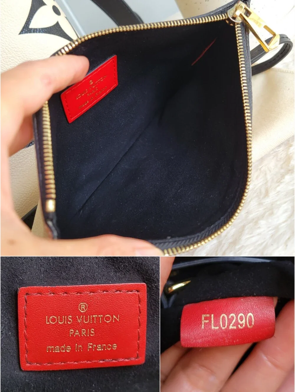 💕LIMITED Edition Louis Vuitton Neo Crafty Giant Noe Ivory Creme Black Empreinte
